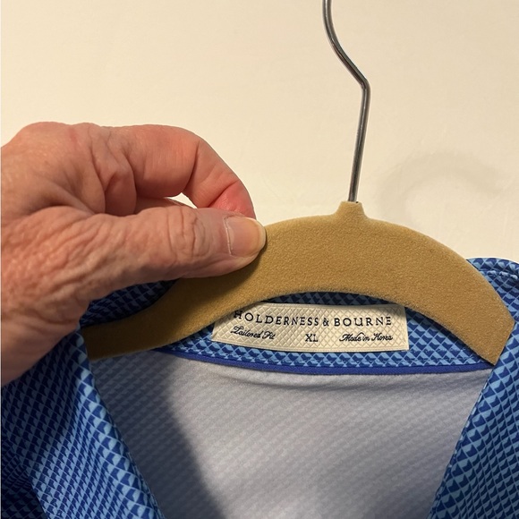 Holderness and Bourne Byrd Pattern Polo - Riviera Course Logo - Picture 3 of 3